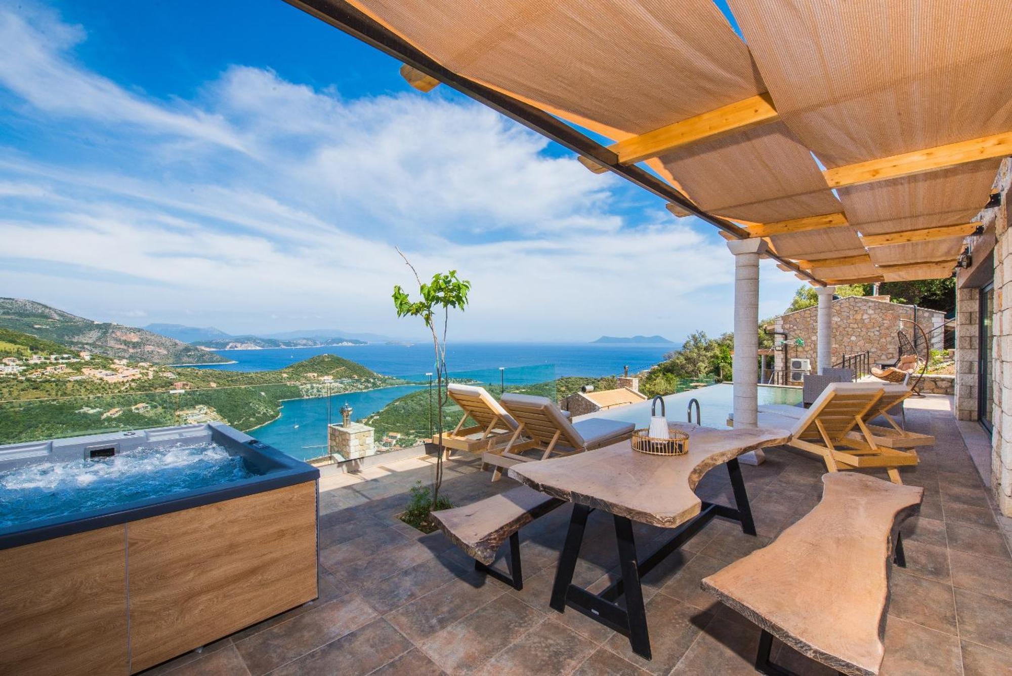 Sivota Lefkas Luxury Villas Exterior foto